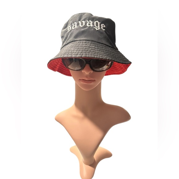 Supreme Red Bucket Hat - Picture 6 of 7